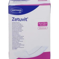 ZETUVIT Saugkompressen steril 10x10 cm 25 St