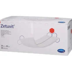 ZETUVIT Saugkompressen unsteril 20x40 cm 30 St