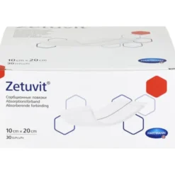 ZETUVIT Saugkompressen unsteril 10x20 cm 30 St