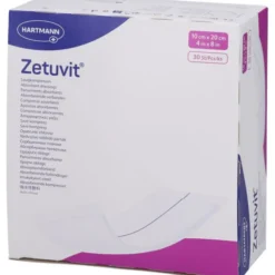 ZETUVIT Saugkompressen unsteril 10x20 cm 30 St