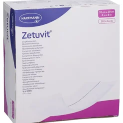 ZETUVIT Saugkompressen unsteril 10x20 cm 30 St