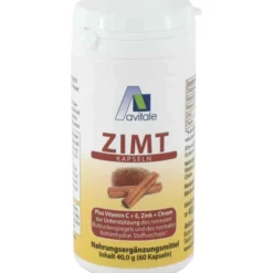 ZIMT KAPSELN 500 mg+Vitamin C+E 60 Stück