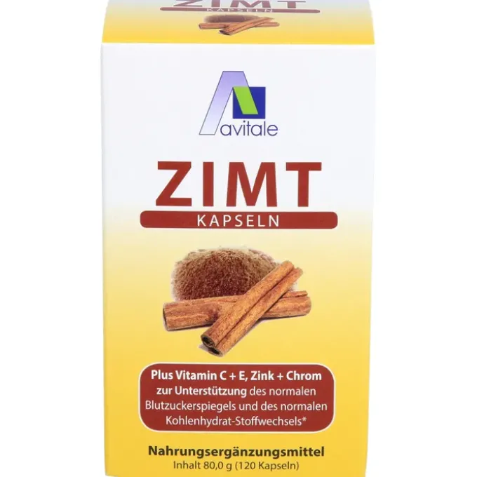 ZIMT KAPSELN 500 mg+Vitamin C+E 120 Stück