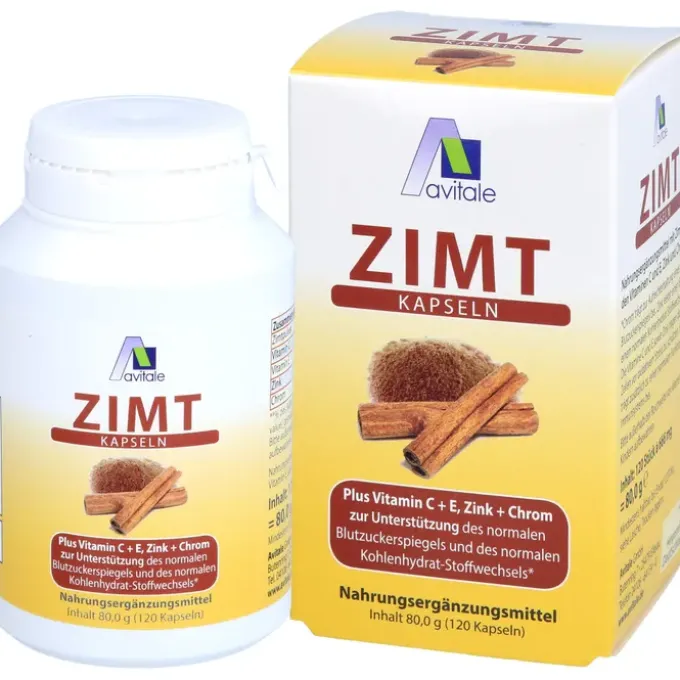 ZIMT KAPSELN 500 mg+Vitamin C+E 120 Stück