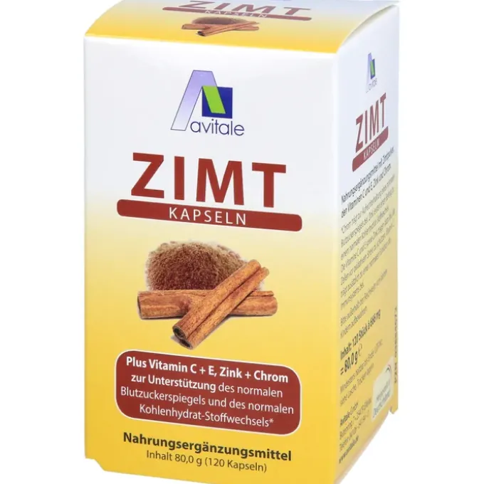 ZIMT KAPSELN 500 mg+Vitamin C+E 120 Stück