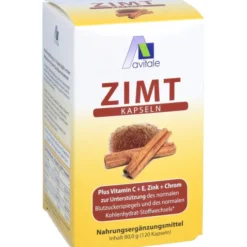 ZIMT KAPSELN 500 mg+Vitamin C+E 120 Stück