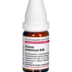ZINCUM METALLICUM D 30 Globuli 10 g