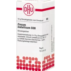 ZINCUM METALLICUM D 30 Globuli 10 g