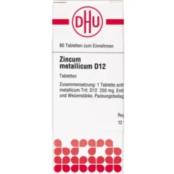 ZINCUM METALLICUM D 12 Tabletten 80 St