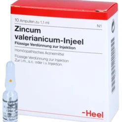 ZINCUM VALERIANICUM INJEEL Ampullen 10 St