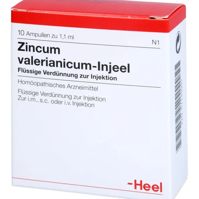 ZINCUM VALERIANICUM INJEEL Ampullen 10 St