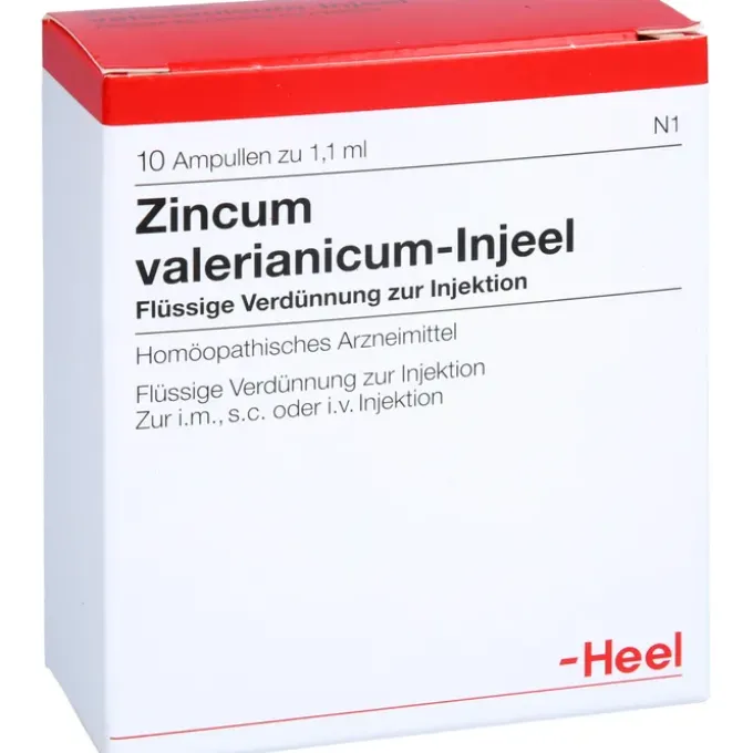 ZINCUM VALERIANICUM INJEEL Ampullen 10 St