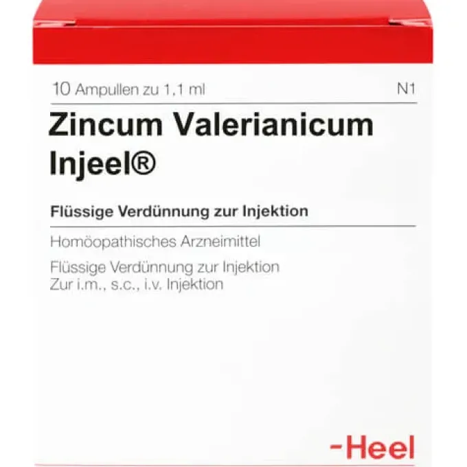 ZINCUM VALERIANICUM INJEEL Ampullen 10 St