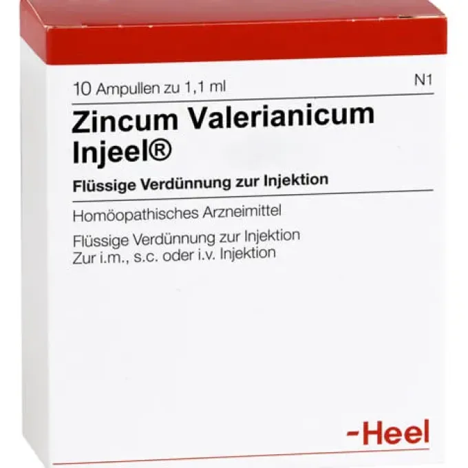 ZINCUM VALERIANICUM INJEEL Ampullen 10 St