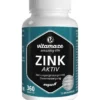 ZINK AKTIV 25 mg hochdosiert vegan Tabletten 360 Stück
