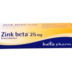 ZINK BETA 25 Brausetabletten 100 St