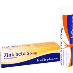 ZINK BETA 25 Brausetabletten 100 St