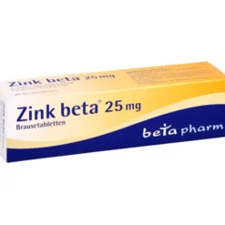 ZINK BETA 25 Brausetabletten 100 St