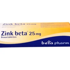 ZINK BETA 25 Brausetabletten 100 St