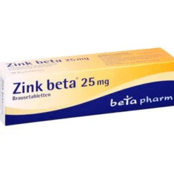 ZINK BETA 25 Brausetabletten 100 St