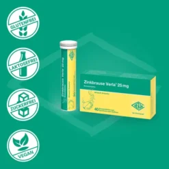ZINKBRAUSE Verla 25 mg Brausetabletten 40 St