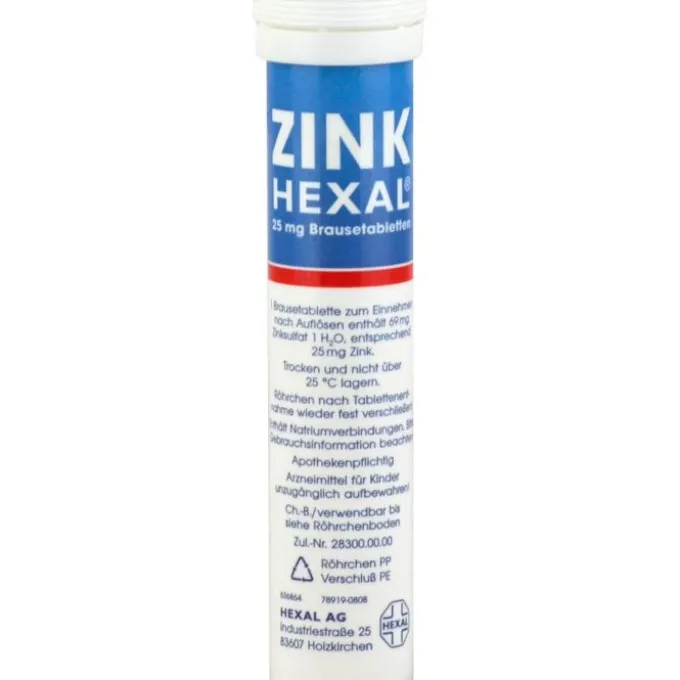 ZINK HEXAL Brausetabletten 20 St