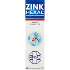 ZINK HEXAL Brausetabletten 20 St