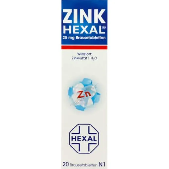 ZINK HEXAL Brausetabletten 20 St