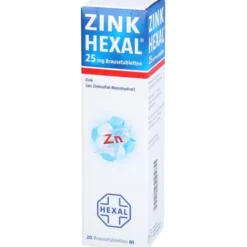 ZINK HEXAL Brausetabletten 20 St