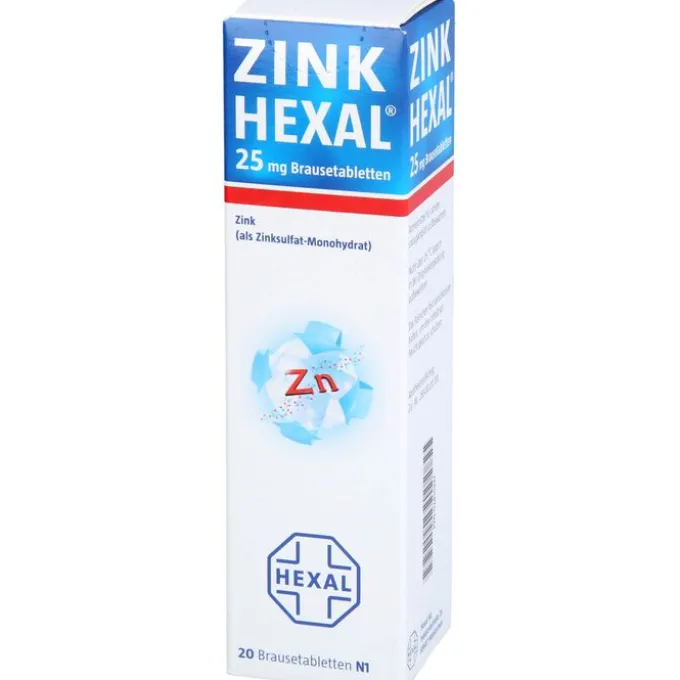 ZINK HEXAL Brausetabletten 20 St