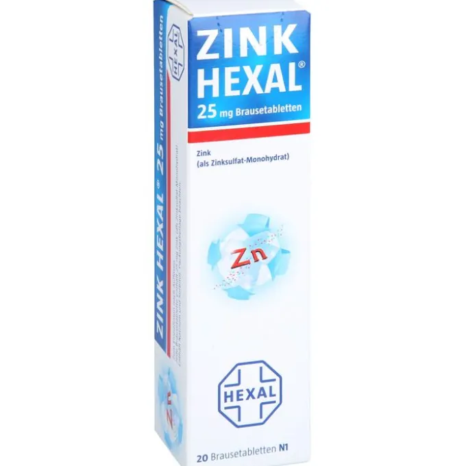 ZINK HEXAL Brausetabletten 20 St