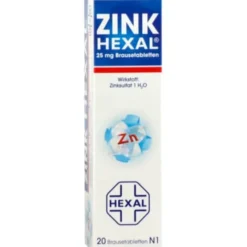 ZINK HEXAL Brausetabletten 20 St