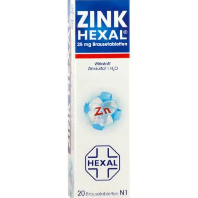 ZINK HEXAL Brausetabletten 20 St