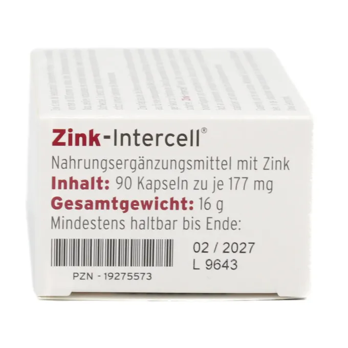 ZINK-INTERCELL Kapseln 90 Stück