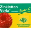 ZINKLETTEN Verla Himbeere Lutschtabletten 50 Stück
