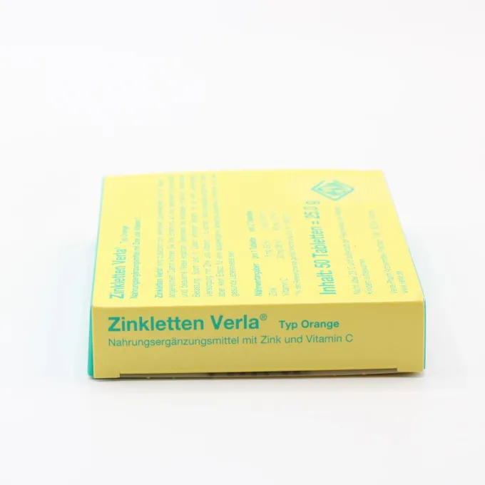ZINKLETTEN Verla Orange Lutschtabletten 50 Stück