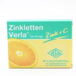 ZINKLETTEN Verla Orange Lutschtabletten 50 Stück
