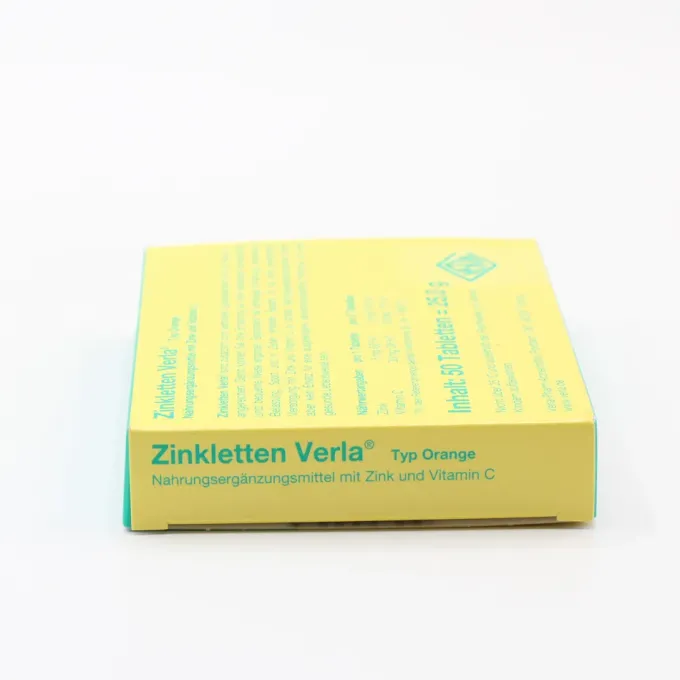 ZINKLETTEN Verla Orange Lutschtabletten 50 Stück