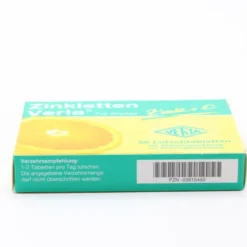 ZINKLETTEN Verla Orange Lutschtabletten 50 Stück