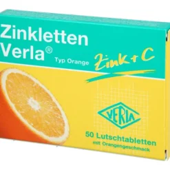 ZINKLETTEN Verla Orange Lutschtabletten 50 Stück