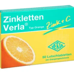 ZINKLETTEN Verla Orange Lutschtabletten 50 Stück
