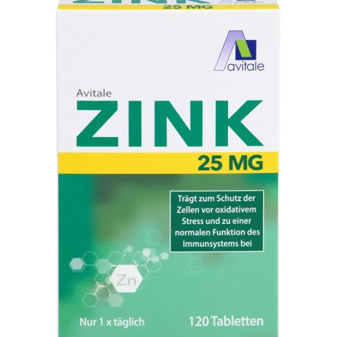 ZINK 25 mg Tabletten 120 Stück