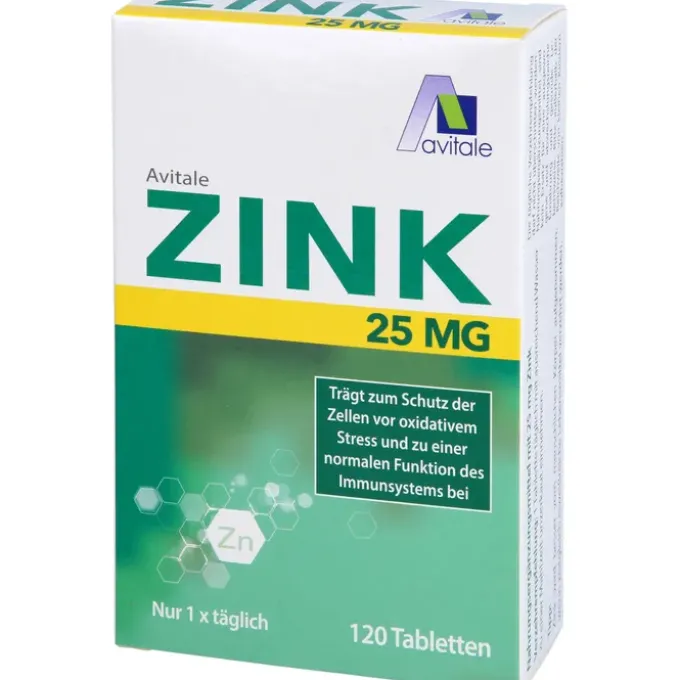 ZINK 25 mg Tabletten 120 Stück