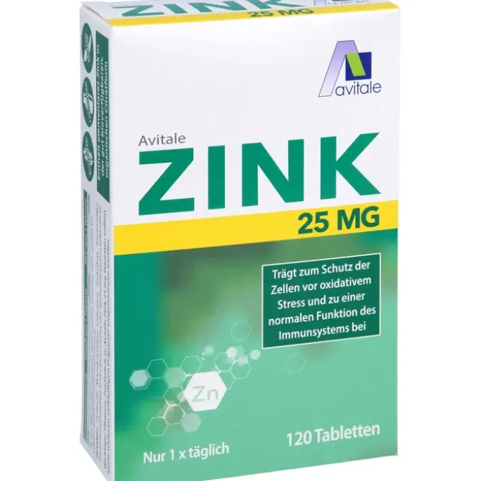 ZINK 25 mg Tabletten 120 Stück