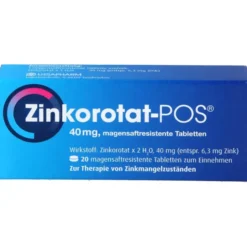 ZINKOROTAT POS magensaftresistente Tabletten 20 St