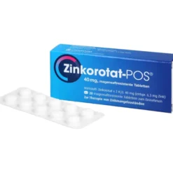 ZINKOROTAT POS magensaftresistente Tabletten 20 St