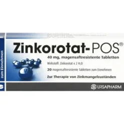 ZINKOROTAT POS magensaftresistente Tabletten 20 St