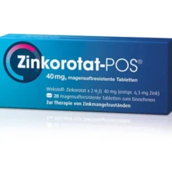 ZINKOROTAT POS magensaftresistente Tabletten 20 St