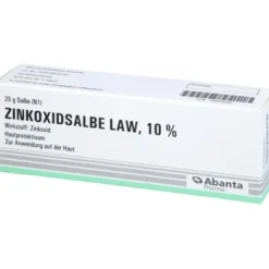 ZINKOXIDSALBE LAW 10% 25 g