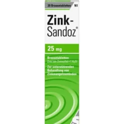 ZINK SANDOZ Brausetabletten 20 St